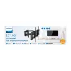 TV floor stand Philips SQM9640/00 for 58.4 cm–2.18 m (23 inch–86 inch), up to 55 kg, VESA 200x100–600x400, tilt ±15°, rotate 180° — Black