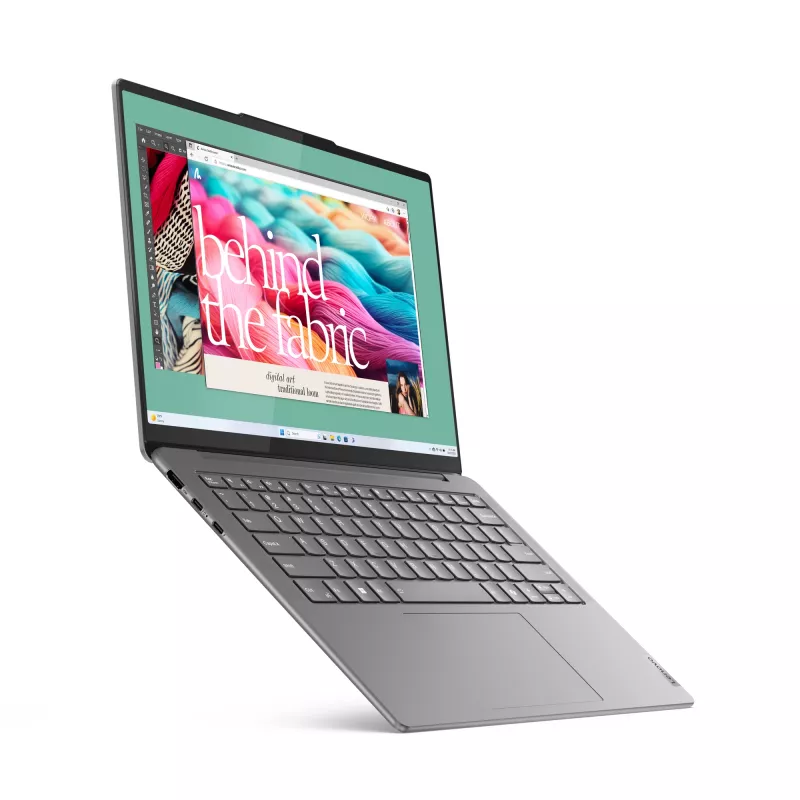 Lenovo Yoga Slim 7 14IMH9 Intel Core Ultra 5 125H Laptop 35.6 cm (14 inch) WUXGA 16 GB LPDDR5x-SDRAM 512 GB SSD Wi-Fi 6E (802.11ax) Windows 11 Home German Grey