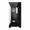 FSP M340-BA Case Midi Tower mITX, mATX, ATX Black ARGB, Midi Tower, PC, Black, ATX, micro ATX, Mini-ITX, Glass, SPCC, 17 cm
