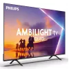 TV Philips 43PUS8450/12 43 inch QLED 4K Ultra HD, 3840×2160, Titan OS, Wi‑Fi, Ethernet, Black