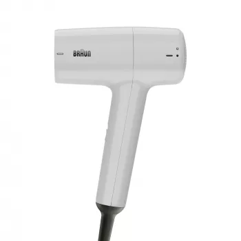 Hair dryer BRAUN HD1.55 — 1800 W, 2 heat levels, Cool shot, 1.8 m cord, White