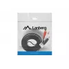 Audio Cable Lanberg CA-MJRC-10CC-0020-BK 3.5mm RCA 2m Black Red White