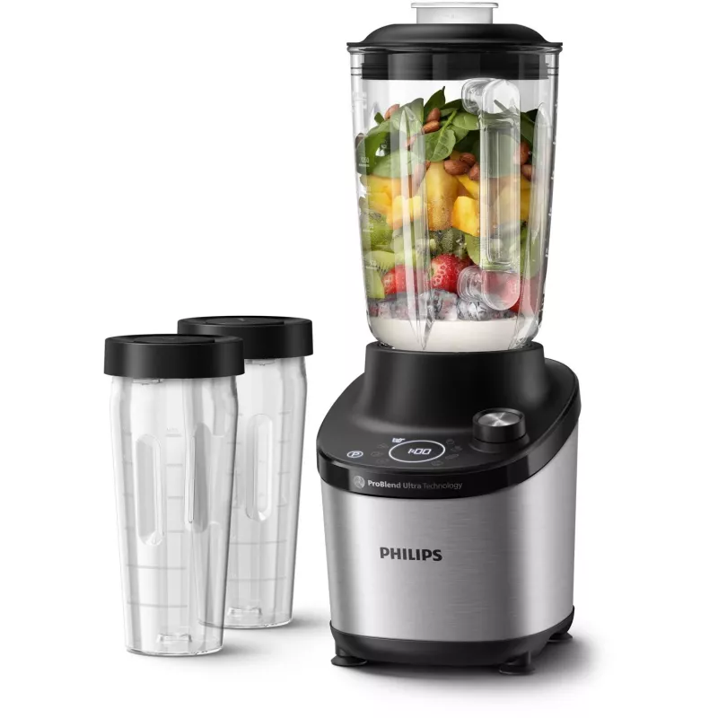 Tabletop blender Philips 7000 series HR3760/10 Black Stainless steel