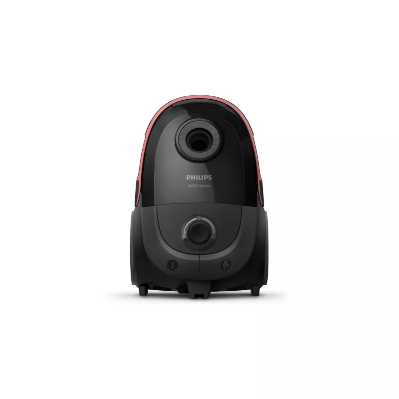 Cylinder vacuum Philips XD6142/12 — 900 W, 4 L dust bag, HEPA filter, black