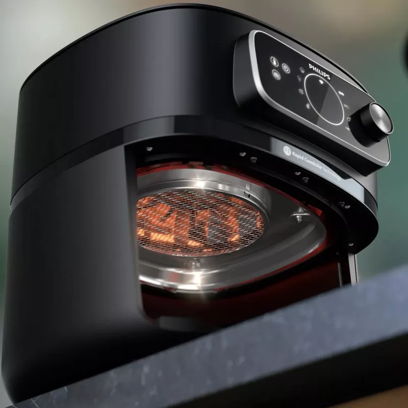Philips HD9876/90 Airfryer 7000 series, 8.3 L, 2200 W, black
