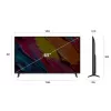 LG QNED AI 65QNED70A6A TV 165.1 cm (65 inch) 4K Ultra HD Smart TV Wi-Fi Black