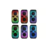 Speaker system BLAUPUNKT PB60X — 120W RMS, Bluetooth A2DP, FM, LED display, 7000mAh battery, 18h, AUX, remote, 568×322×321 mm