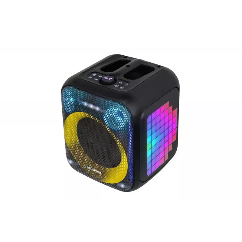 Indoor/outdoor speaker system BLAUPUNKT PB6LED — 40 W RMS, Bluetooth, FM, MicroSD, LED display, 4500 mAh battery