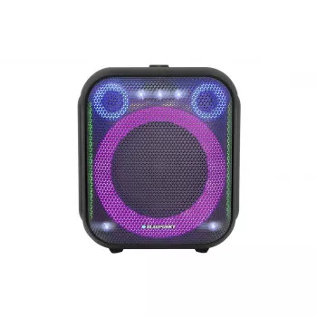 Indoor/outdoor speaker system BLAUPUNKT PB6LED — 40 W RMS, Bluetooth, FM, MicroSD, LED display, 4500 mAh battery