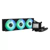 All-in-one liquid cooler ASUS MAX GAMING LC 360 ARGB LCD — 360mm radiator, 120mm fans, supports AM4/AM5/LGA1700, Black