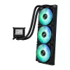 All-in-one liquid cooler ASUS MAX GAMING LC 360 ARGB LCD — 360mm radiator, 120mm fans, supports AM4/AM5/LGA1700, Black