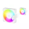 120 mm Arctic Freezer P12 Pro Reverse A-RGB PWM fan (White) — 124 m³/h, FDB, cable splitter