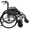 Wheelchair MDH NAVY1 lightweight aluminium, seat 43×42 cm, max load 120 kg, foldable, 14.4 kg