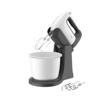 Tefal PrepMix+ HT464138 hand mixer with stand bowl 500 W grey/white