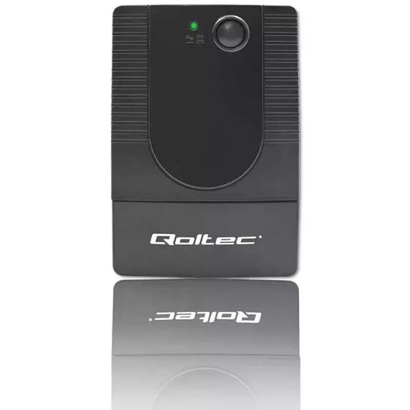 Uninterruptible Power Supply QOLTEC 53773 0.85 kVA (480 W) Line-Interactive, 1x Type E outlet, 7 Ah battery