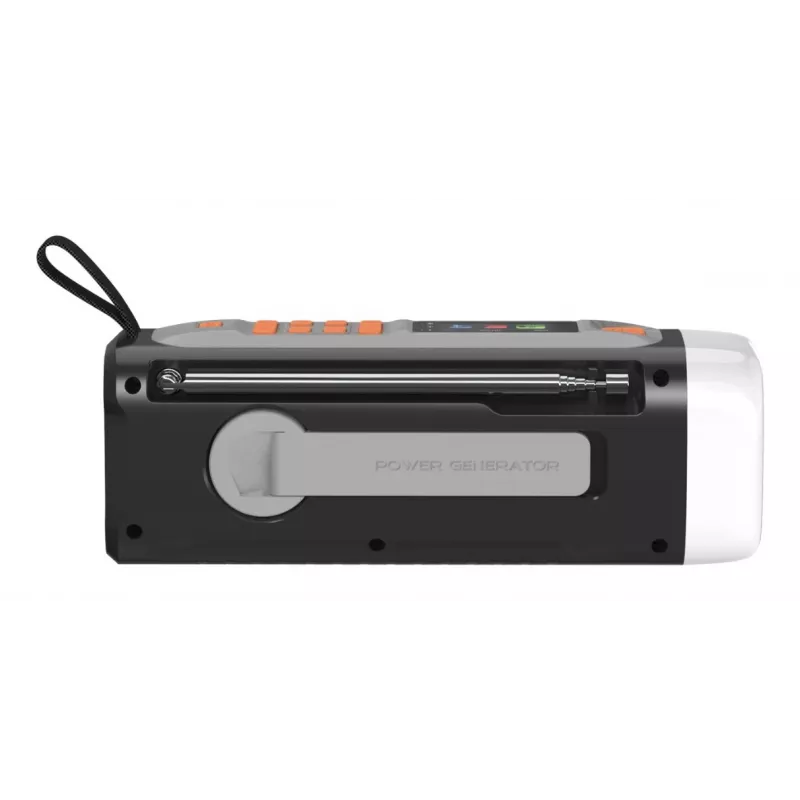 Marmitek RESQ 200 – Wind-up radio, Portable, Analog & digital, DAB, DAB+, FM, 87.5 - 108 MHz, 170 - 240 MHz, 3 W