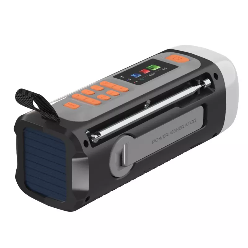 Marmitek RESQ 200 – Wind-up radio, Portable, Analog & digital, DAB, DAB+, FM, 87.5 - 108 MHz, 170 - 240 MHz, 3 W