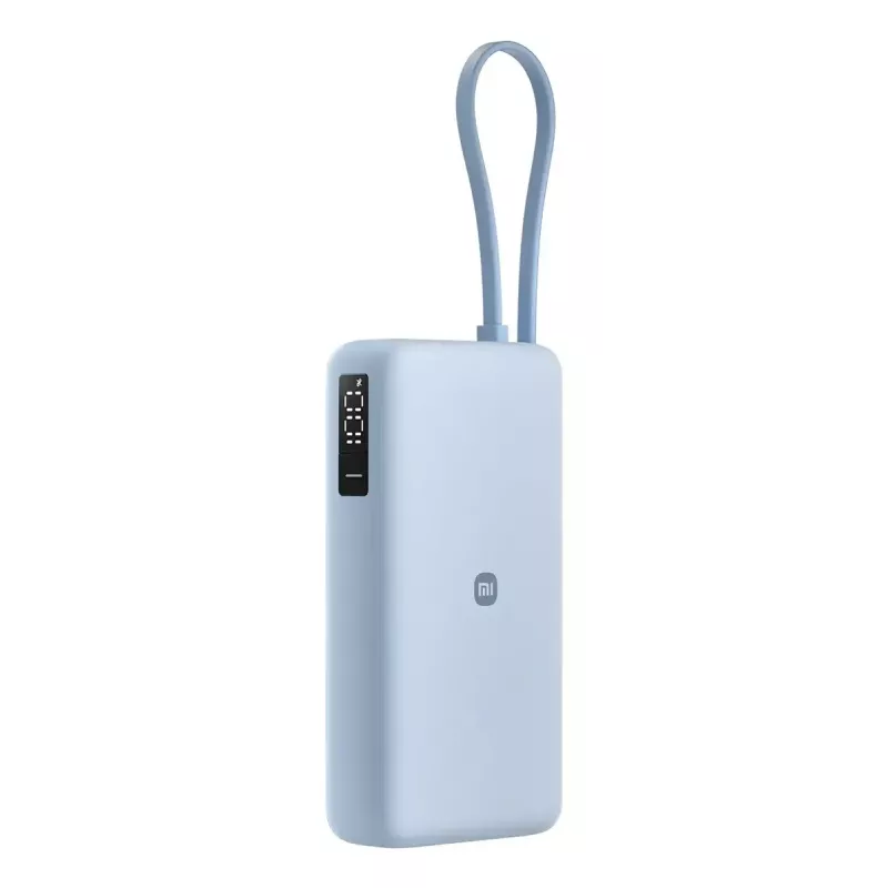 Power bank Xiaomi 67W 20000 mAh Li-Ion Blue — 11.1 V, USB-A + USB-C, supports 3 devices