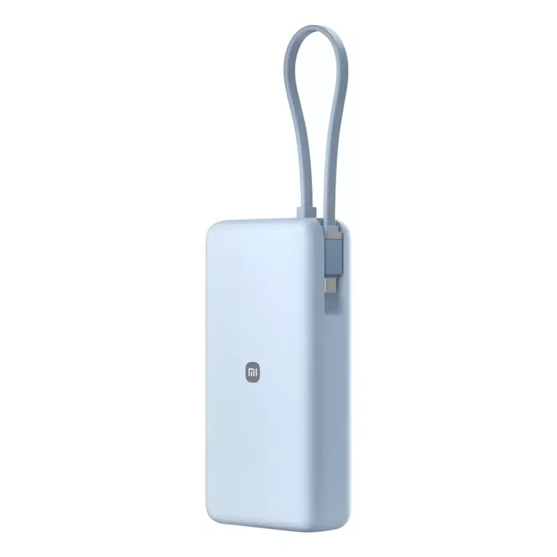 Power bank Xiaomi 67W 20000 mAh Li-Ion Blue — 11.1 V, USB-A + USB-C, supports 3 devices