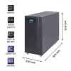 UPS Qoltec 53044 Double-conversion Online 10 kVA 8000 W