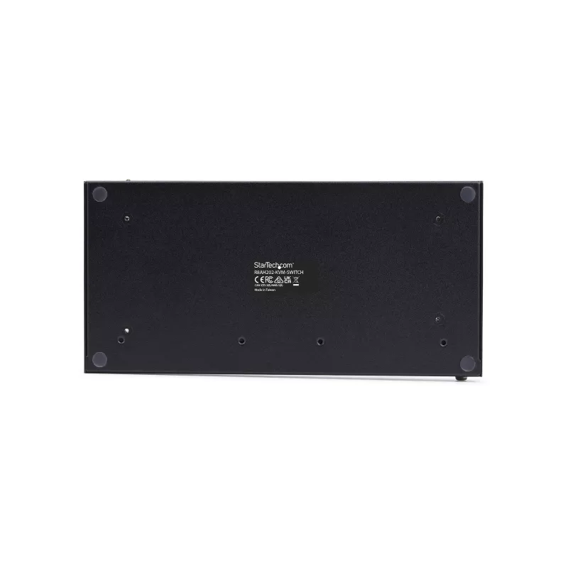 StarTech.com 8-Port HDMI KVM Switch with 1U Rack Mount Kit, 4K 60Hz HDMI 2.0, Push-Button & Hotkey Switching, 4-Port USB Hub, OS Independent, TAA Compliant