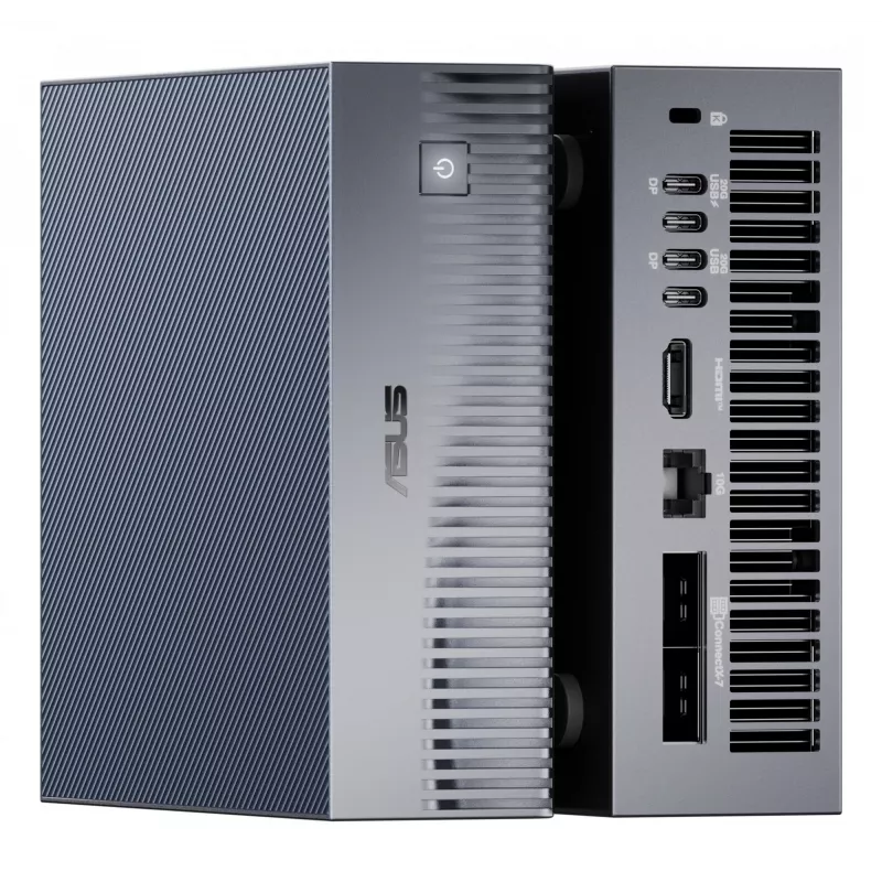 Mini PC ASUS Ascent GX10 GX10-GG0026BN — GB10 CPU, 128 GB LPDDR5x, 2 TB SSD, NVIDIA Blackwell, 240 W, Grey