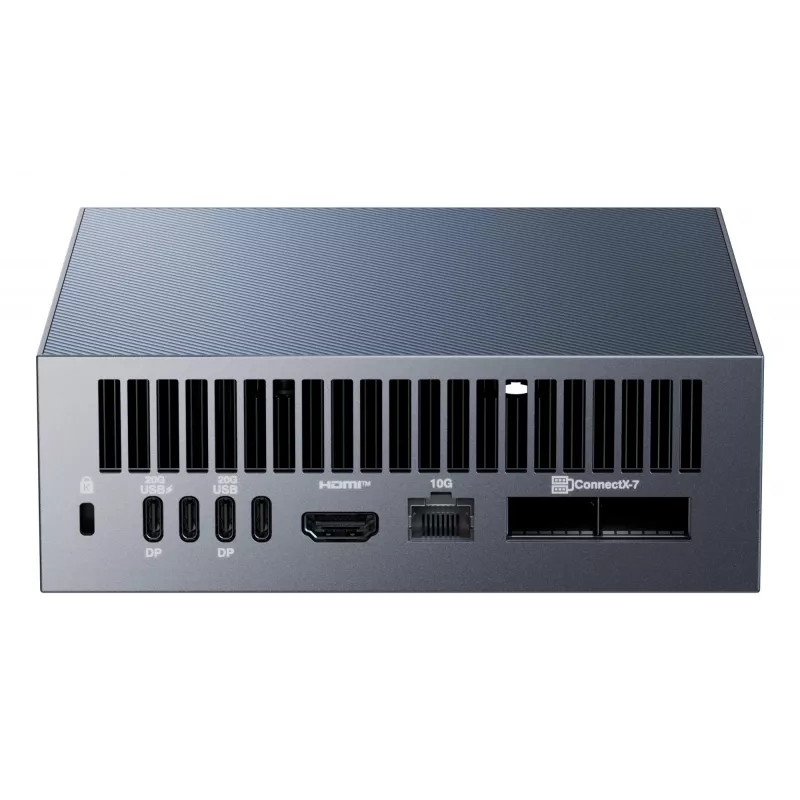 Mini PC ASUS Ascent GX10 GX10-GG0027BN — GB10 CPU, 128 GB LPDDR5x, 4 TB SSD, NVIDIA Blackwell, 240W, Grey