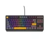 GENESIS Thor 230 TKL keyboard Gaming USB + RF Wireless + Bluetooth QWERTY Black, Grey, Orange