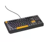 GENESIS Thor 230 TKL keyboard Gaming USB + RF Wireless + Bluetooth QWERTY Black, Grey, Orange