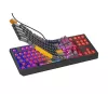 GENESIS Thor 230 TKL keyboard Gaming USB + RF Wireless + Bluetooth QWERTY Black, Grey, Orange