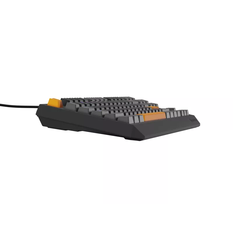 GENESIS Thor 230 TKL keyboard Gaming USB + RF Wireless + Bluetooth QWERTY Black, Grey, Orange