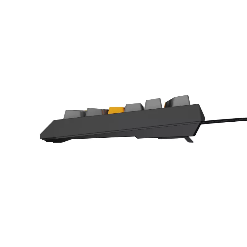 GENESIS Thor 230 TKL keyboard Gaming USB + RF Wireless + Bluetooth QWERTY Black, Grey, Orange