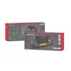 GENESIS Thor 230 TKL keyboard Gaming USB + RF Wireless + Bluetooth QWERTY Black, Grey, Orange