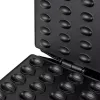Waffle iron Mesko MS 3041 — 1600 W, black, makes 24 elliptical waffles (220–240 V)