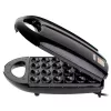 Waffle iron Mesko MS 3041 — 1600 W, black, makes 24 elliptical waffles (220–240 V)