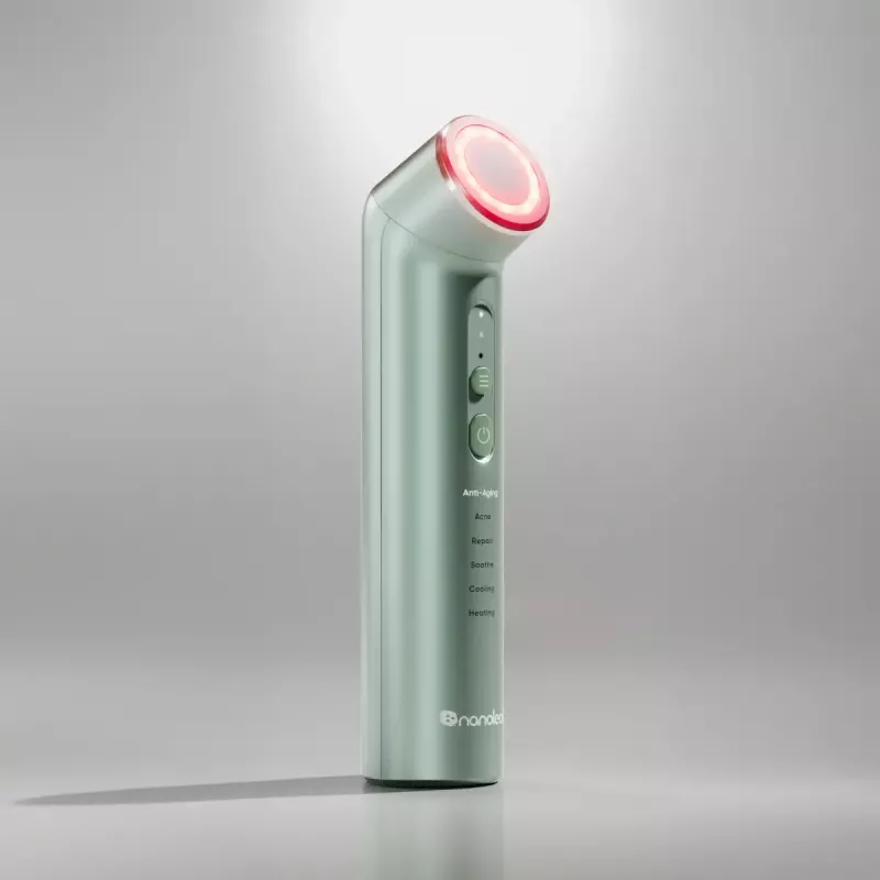 Nanoleaf 6-in-1 LED light therapy wand, green