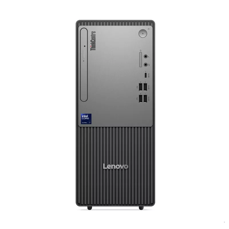 Desktop PC Lenovo ThinkCentre neo 50t Gen 6 Intel Core Ultra 5 225, 16 GB DDR5, 512 GB SSD, Windows 11 Pro, Tower, Black