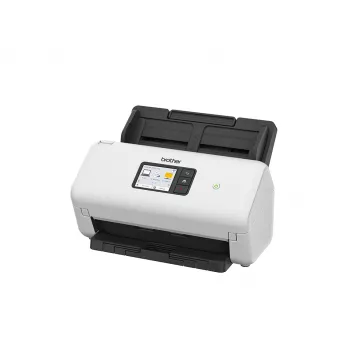 ADF scanner Brother ADS-4550W 600 x 600 DPI dual CIS 60-sheet ADF 7.11 cm display 48-bit input 24-bit output 5250 pages/day Black White