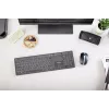 CHERRY KW 9100 SLIM keyboard Universal RF Wireless + Bluetooth QWERTZ Swiss Black