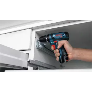 Power screwdriver Bosch GSR 12V-15, Pistol handle, 12V, 400/1300 RPM