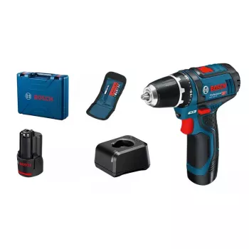 Power screwdriver Bosch GSR 12V-15, Pistol handle, 12V, 400/1300 RPM