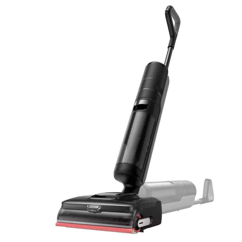 Dreame H15 Pro FoamWash Electric mop Battery Dry&wet Bagless 400 W Black, Red 30000 Ah