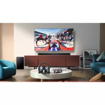 Sound bar TCL Q75H 620W 5.1.2-channel with wireless active subwoofer, HDMI 2.1, Bluetooth 5.3, Wi‑Fi 5, 1040×110×58 mm