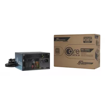 Power supply unit Seasonic CORE BC-850 ATX 3.1 850 W, 20+4 pin ATX, 80 PLUS Bronze, black