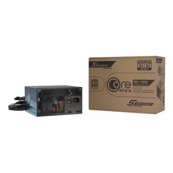 Power supply unit Seasonic CORE BC-750 ATX 3.1 750 W 20+4 pin ATX Black 80 PLUS Bronze