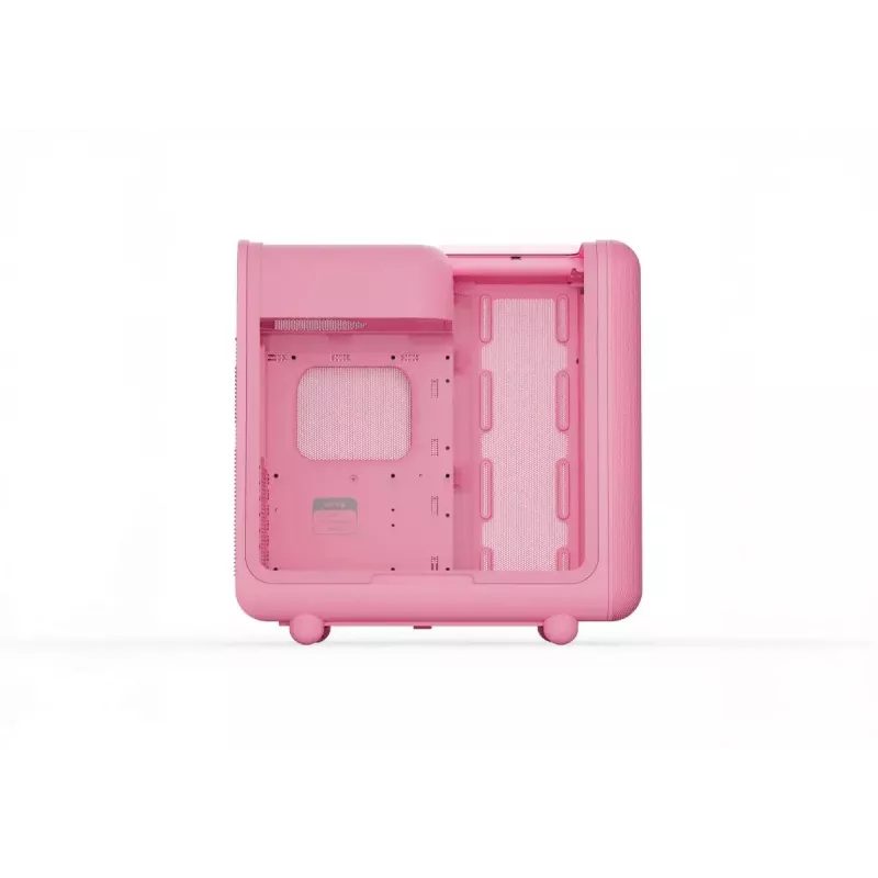 Mid-tower PC case HYTE X50 Strawberry Milk, model CS-HYTE-X50G-SM
