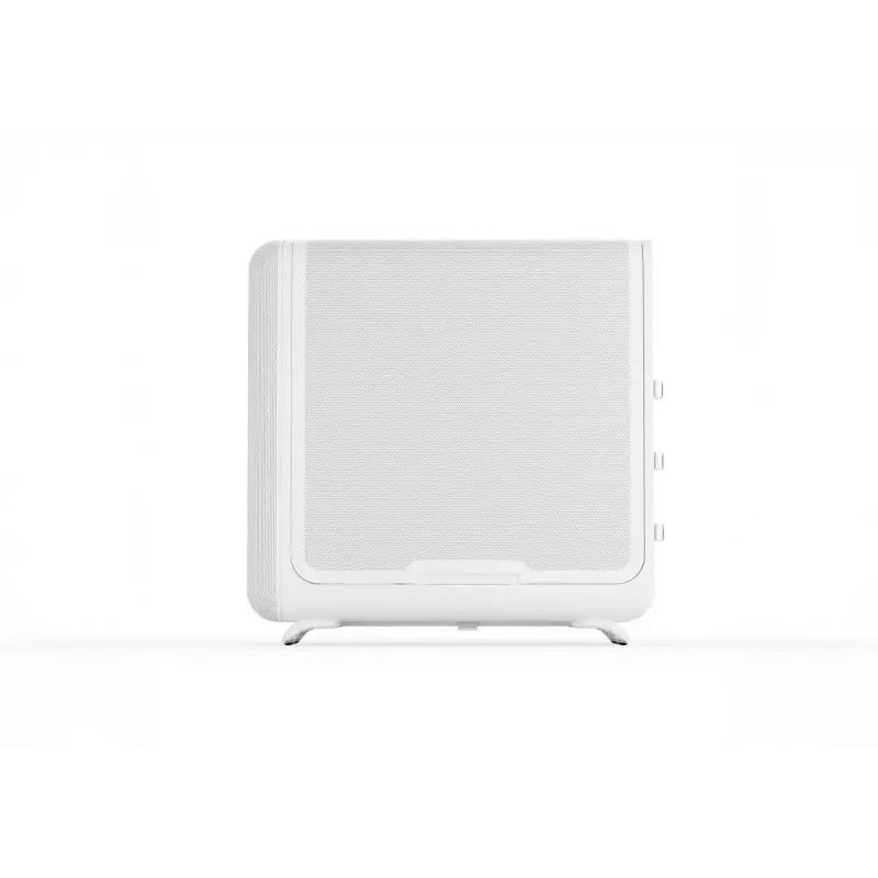 Mid tower PC case HYTE X50 AIR Snow White — compact airflow chassis