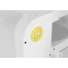 Mid tower PC case HYTE X50 AIR Snow White — compact airflow chassis