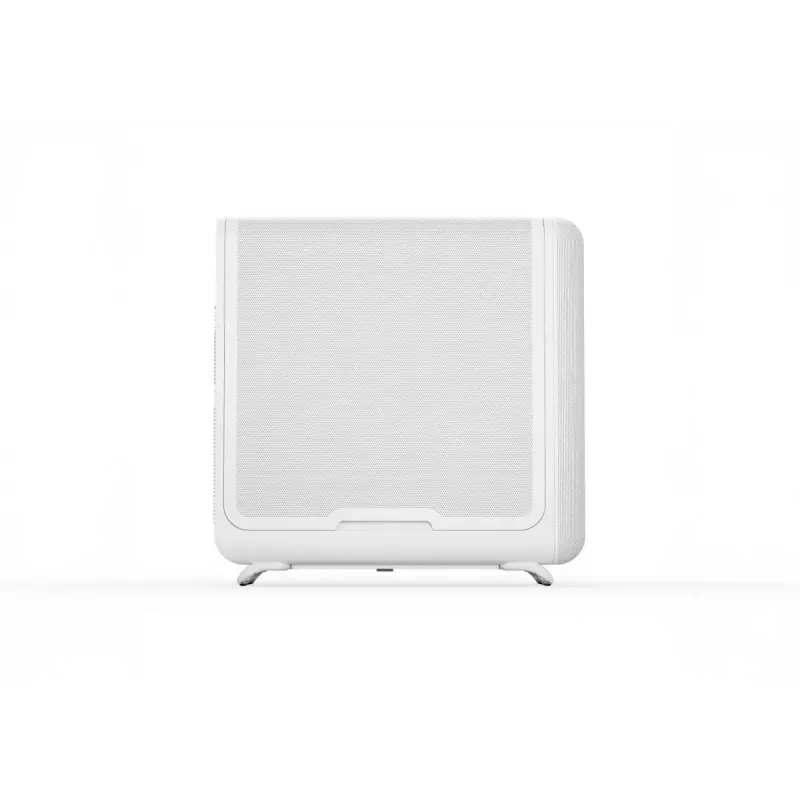 Mid tower PC case HYTE X50 AIR Snow White — compact airflow chassis