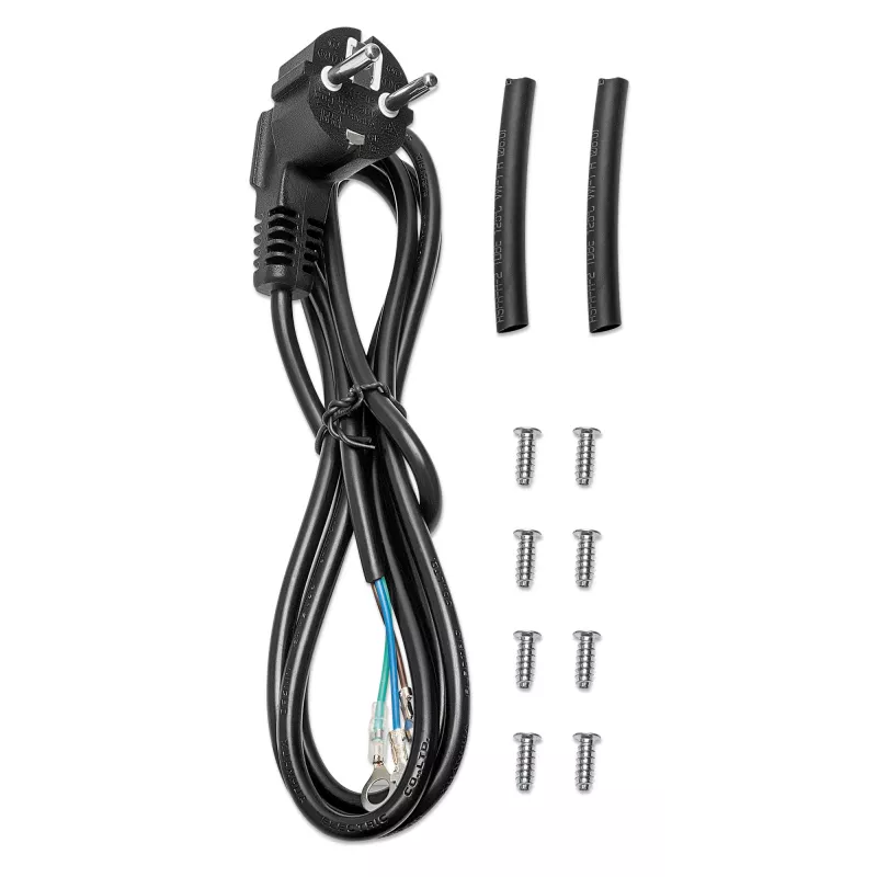 Intellinet 2-Fan Ventilation Unit for 19 inch Wallmount Cabinets Roof-mount, 1.8 m Power Cable with EU CEE 7/7 Plug, Format 120 x 120 mm, Earthing Kit Included, Black